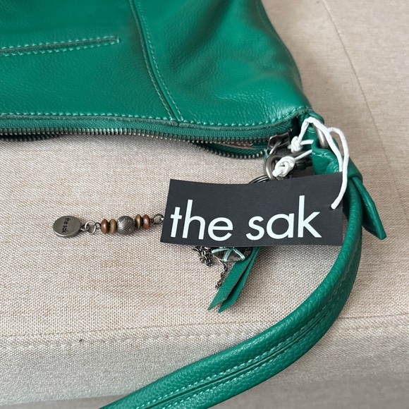 Green Leather Hobo Bag - Picture 8 of 8